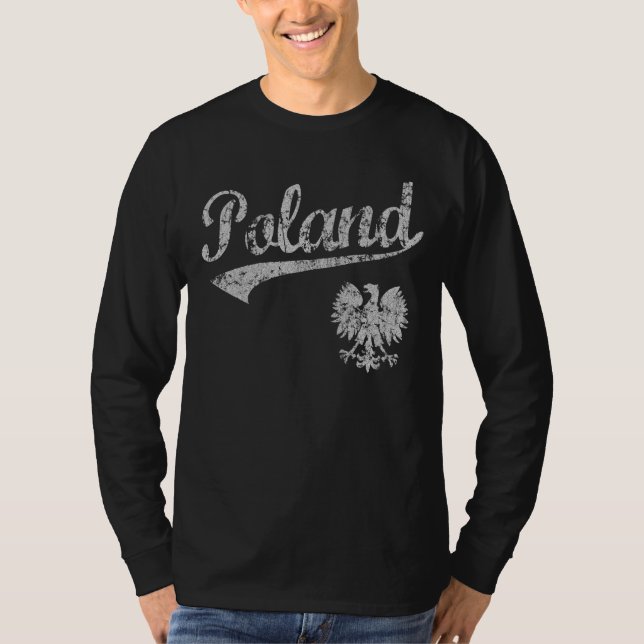 Polen sportstil tee (Framsida)