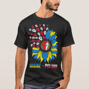 Polen står för Ukraina Polska Ukraina Ukraina Flag T Shirt