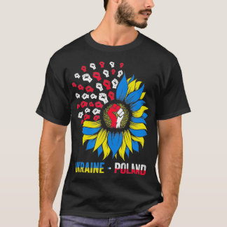 Polen står för Ukraina Polska Ukraina Ukraina Flag T Shirt