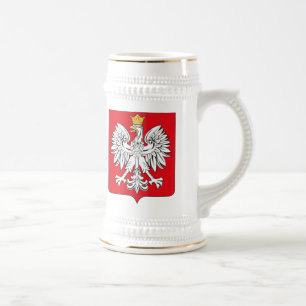 Polen vapensköldmugg sejdel