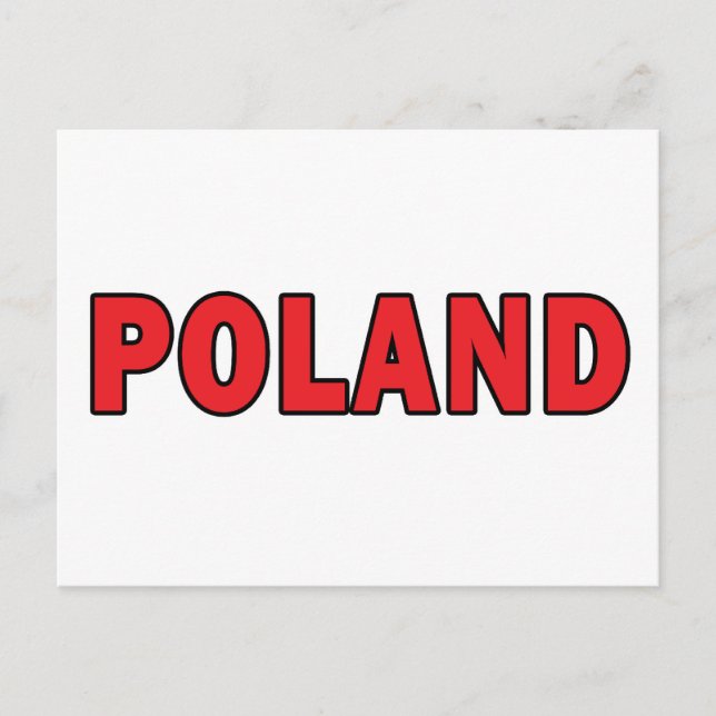 Polen Vykort (Framsida)