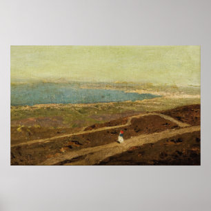 Polenov - Endast Walk vid Kusten Poster