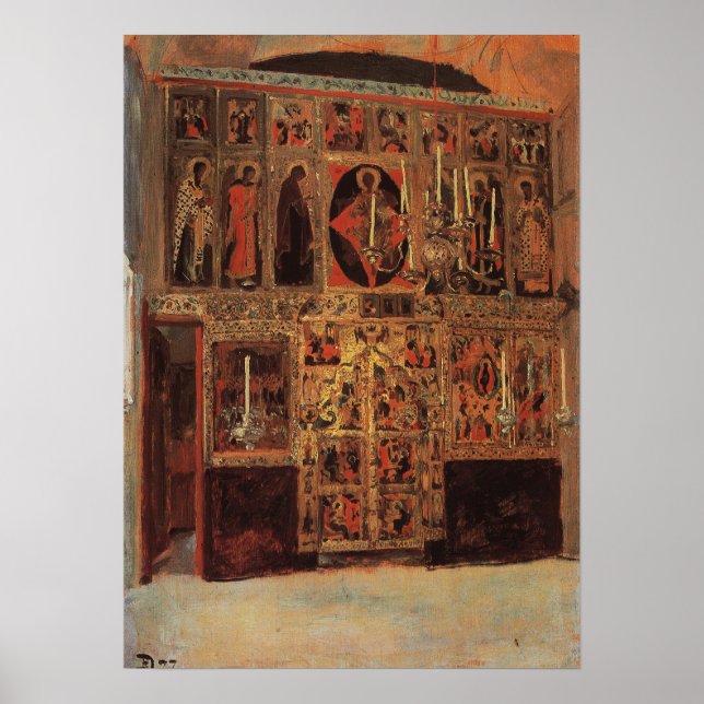 Polenov - Jungfru Marie katedral Poster (Framsidan)