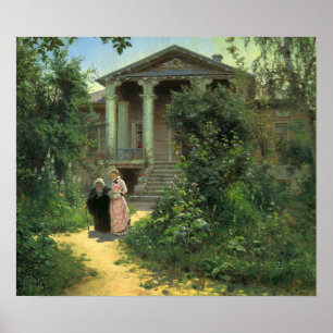 Polenov - Mormors fruktträdgård Poster