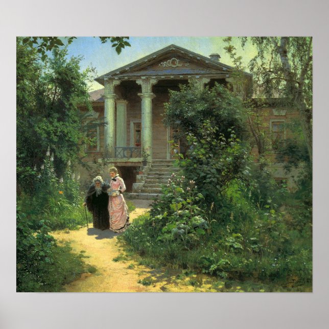 Polenov - Mormors fruktträdgård Poster (Framsidan)