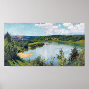 Polenov - Oka sommar dag Poster