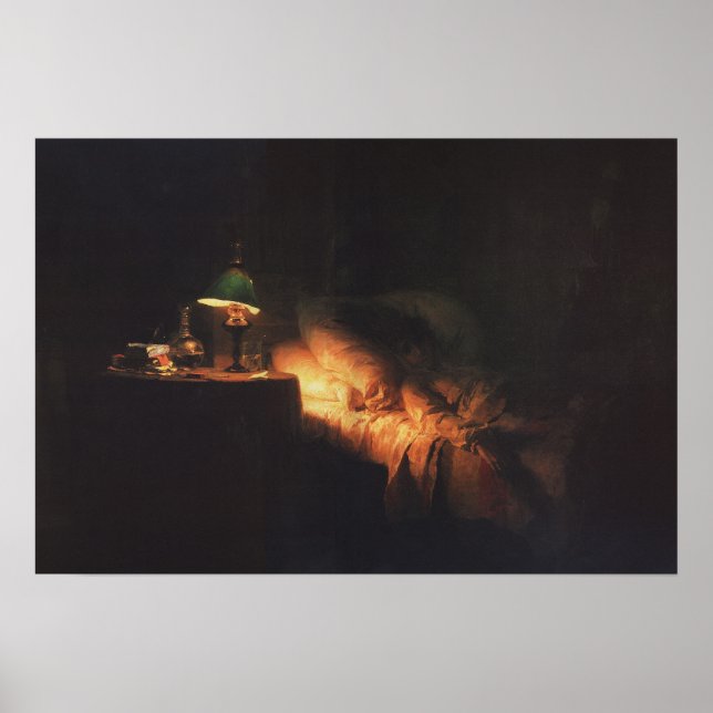 Polenov - Sjuk flicka Poster (Framsidan)