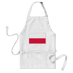 Polens flagga förkläde