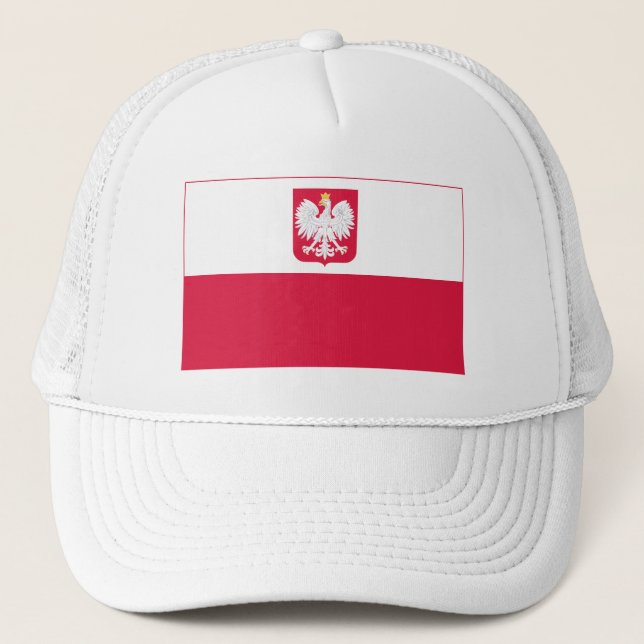 Polens flagga keps (Framsida)
