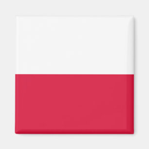 Polens flagga magnet