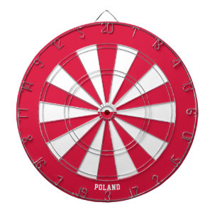 Polens Flagga Patriots Bullseye Darttavla