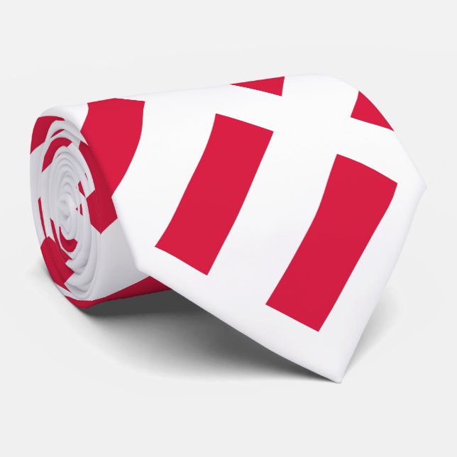 Polens flagga slips (Rullad)