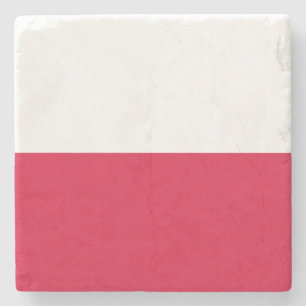 Polens flagga stenunderlägg