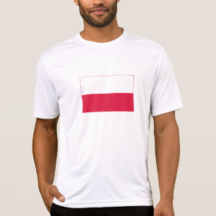 Polens flagga t shirt