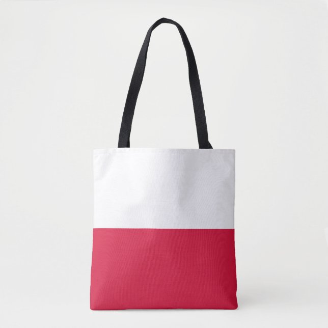 Polens flagga tygkasse (Framsida)