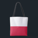 Polens flagga tygkasse<br><div class="desc">Patriotisk flagga av Polen.</div>