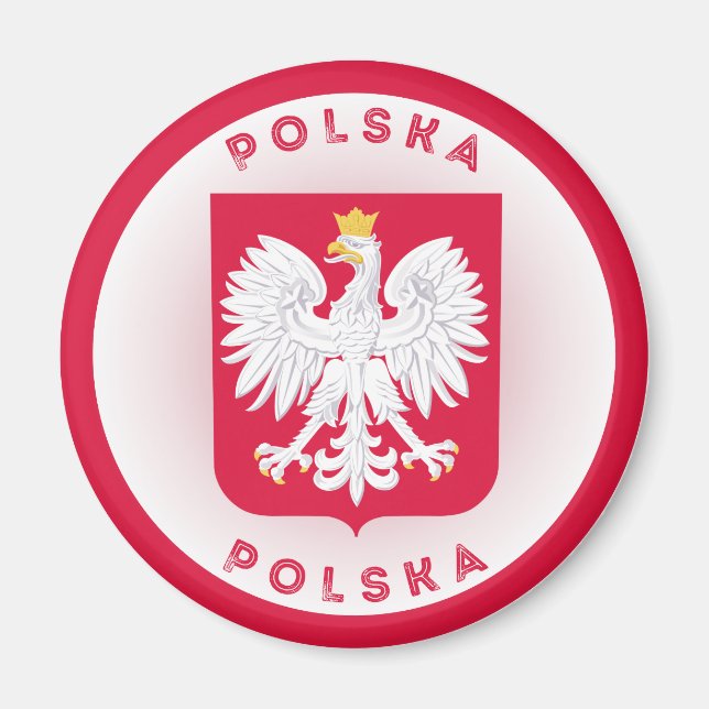 Polens kulturarvssymbol magnet (Framsidan)