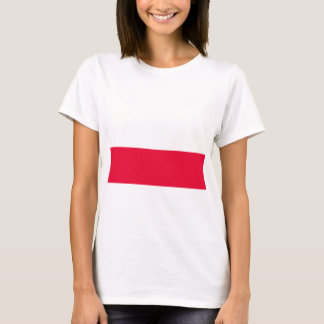 Polens nationella Flagga - Rzeczpospolita Polska T Shirt