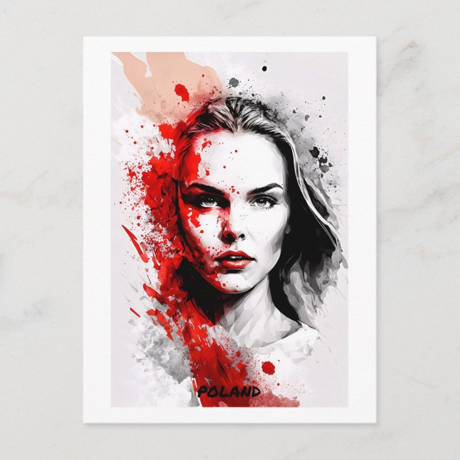 Polens vykort - Porträtt - Kvinnovärlden (Framsida)