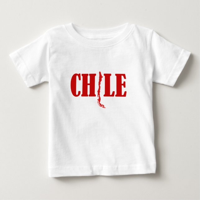 Polera Chile Mapa Bebe 1 - 2013 T Shirt (Framsida)