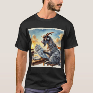 Polera Retrato de cabra T Shirt