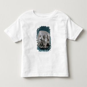 Polerat sandstenhuvud av en utlänning, Sarnath, Tee Shirt