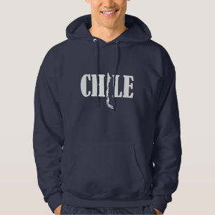 Poleron Chile Azul/Blanco Sweatshirt