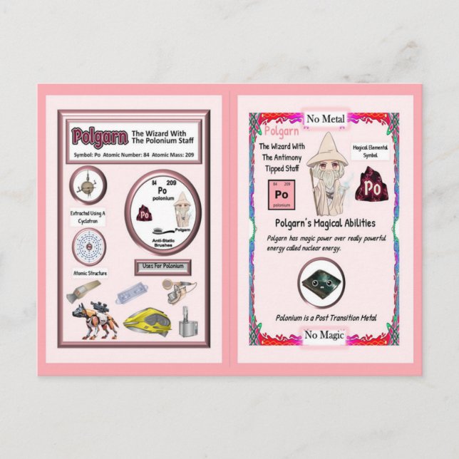 Polgarnguiden - Polonium Inslag Vykort (Framsida)