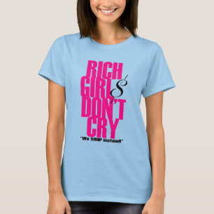 POLI$HED - T-tröja "för RIKA FLICKOR" T-shirt