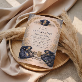 Police Academy Formal Badge Graduation Inbjudningar