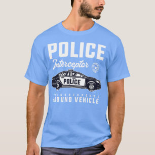 POLICE CAR INTERCEPTOR T SHIRT