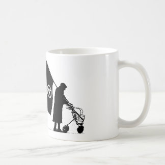 Police & Granny Kaffemugg