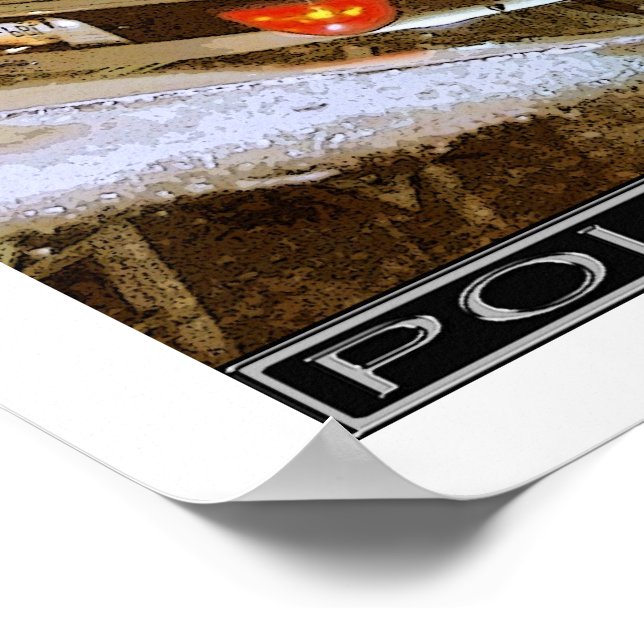 POLICE INTERCEPTOR Poster (Hörn)