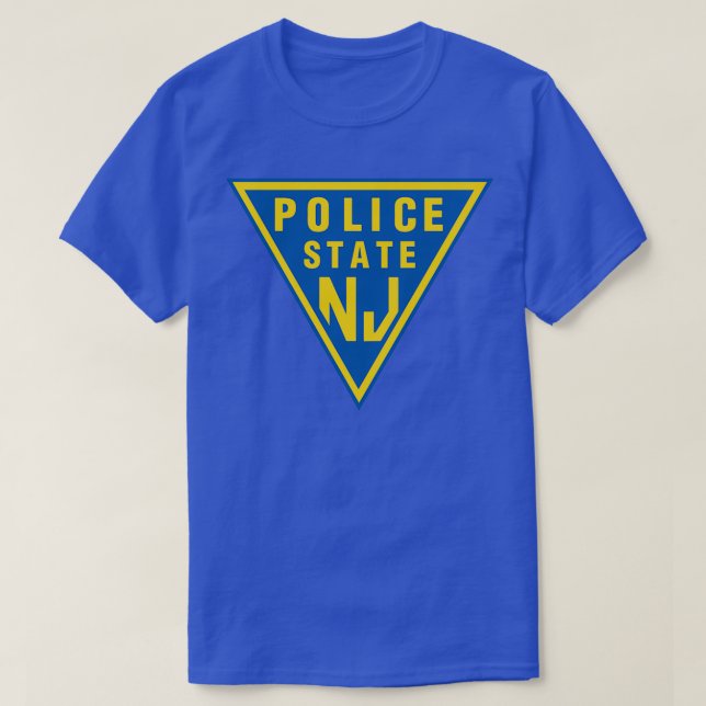 POLICE STATE NJ T SHIRT (Design framsida)