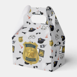 Police Themed Policeman Cop Birthday Presentaskar