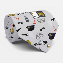 Police Themed Policeman Cop Pattern Slips