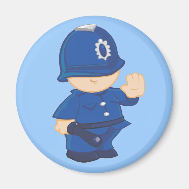Policeman Magnet (Framsidan)