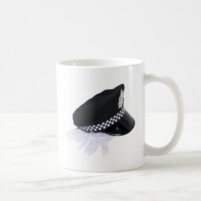 PolicemanHatGloves111009 kopierar Kaffemugg (Höger)