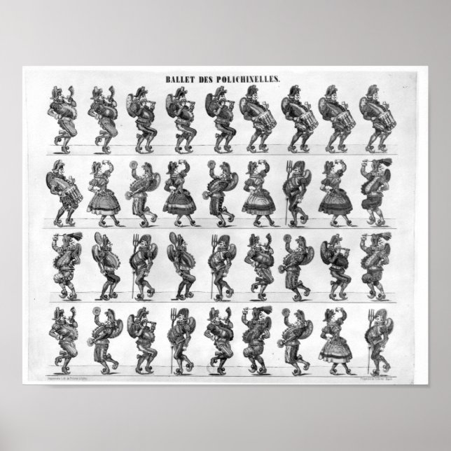 Polichinellernas lastpall poster (Framsidan)