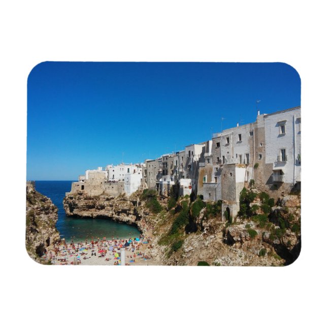 Polignano Mare Bari-Italiens landmärke architect Magnet (Horisontell)
