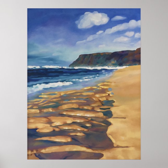 Polihale Beach Poster (Framsidan)