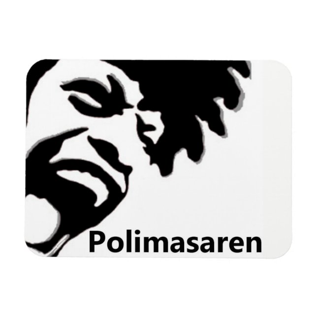 Polimasaren kylskåpsmagnet magnet (Horisontell)