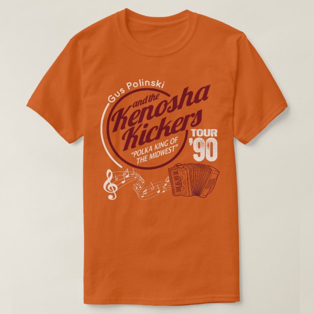 Polinski och Kenosha Kickers Mugg T Shirt (Design framsida)