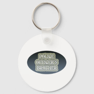 Polis broder nyckelring