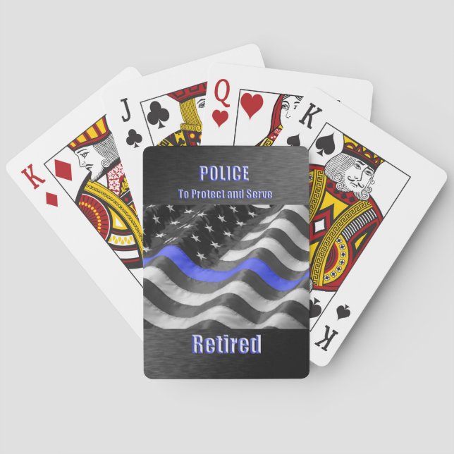 Polis Casinokort (Baksidan)