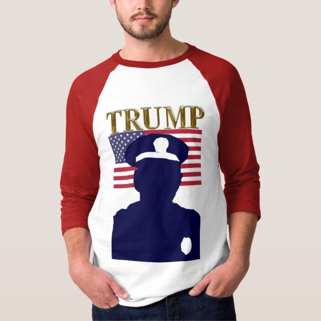 POLIS FÖR TRUMP T SHIRT (Framsida)