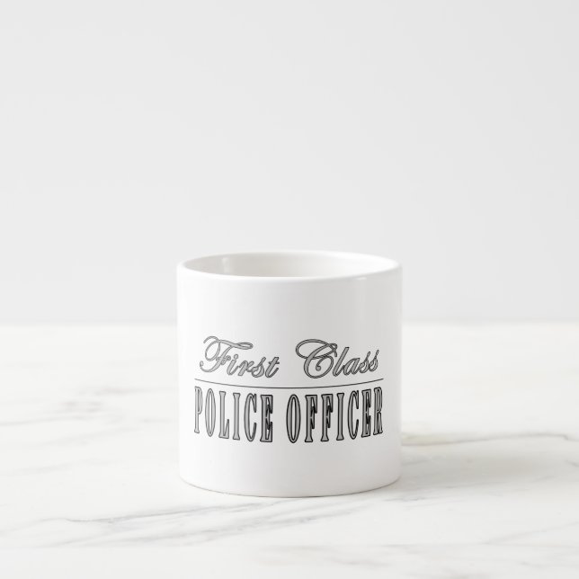 Polis : Förstklassig polis Espressomugg (Framsidan)