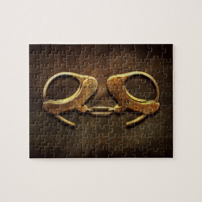 Polis - Handbojor är inte alltid en dålig sak Pussel (Horisontell)