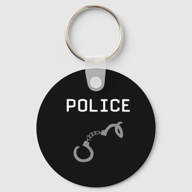 Polis handbojor nyckelring (Framsida)