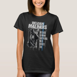 Polis Hund Malinois T Shirt